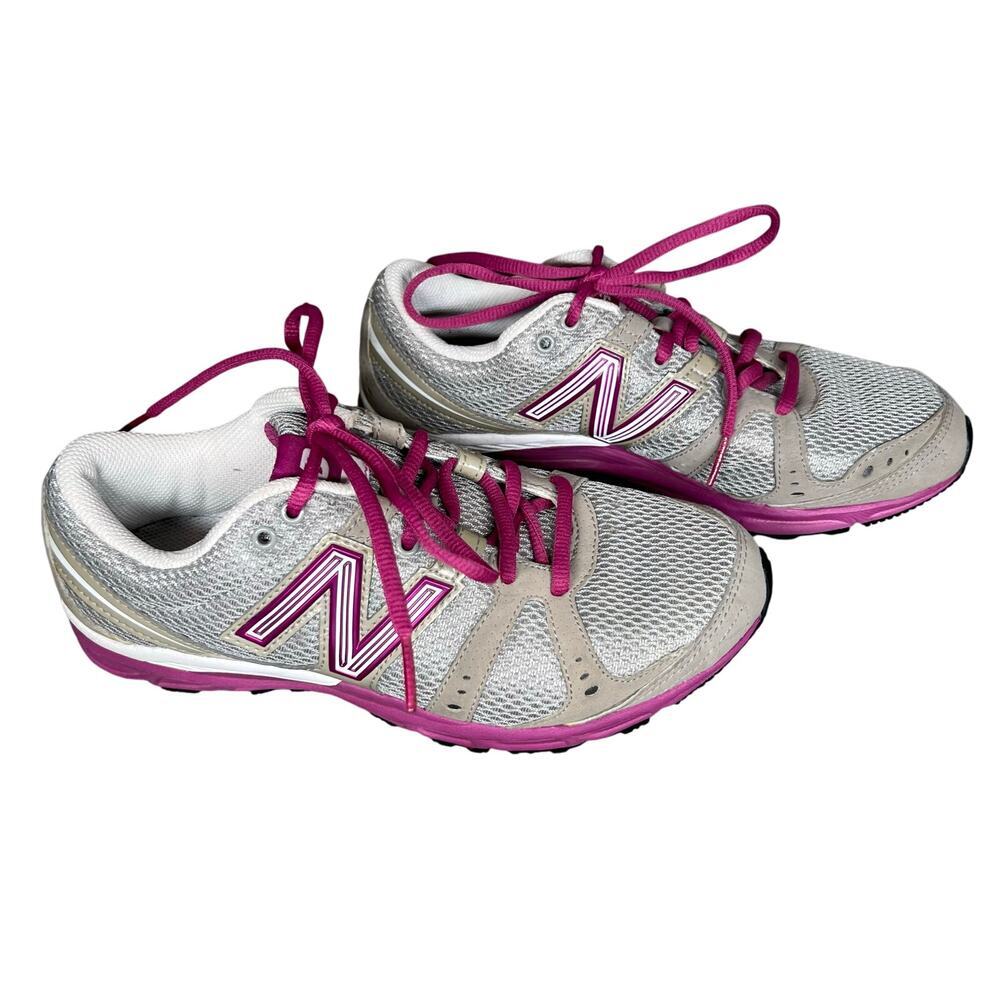 New Balance Womens 690 Gray Pink Sneakers Size 8 - Picture 2 of 10